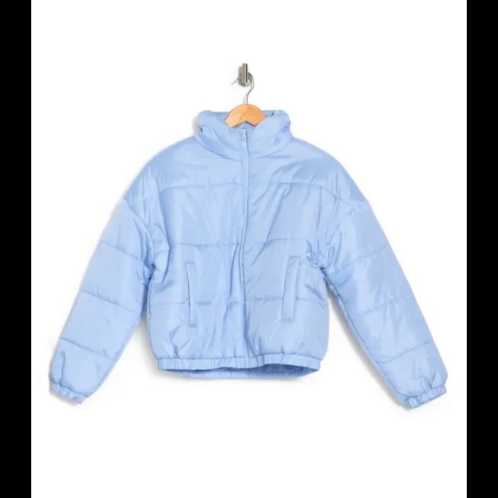 NWT - Abound Blue windsurfer puffer jacket